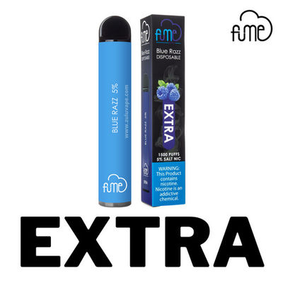 SUS304 Shell Fume 1500 Puffs E Cigs CBD Vape Pod monouso 2% 5% nicotina