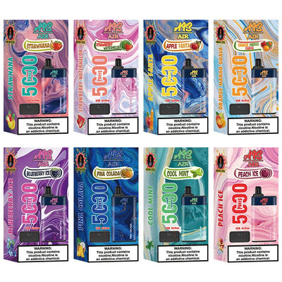 AIS Air 5000 Ricaricabile Vape Pen Salt Nicotine Penna usa e getta 75g