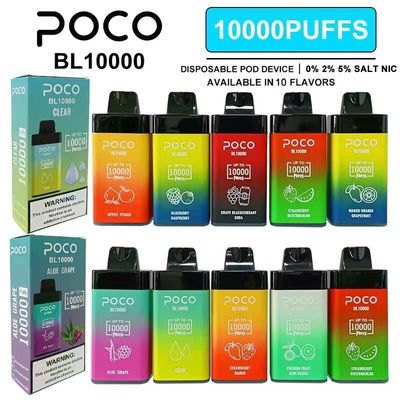 9 Puffs USA Vape con 15 ml di E-Liquid pre-riempito e bobina a maglia da 1,2 ohm
