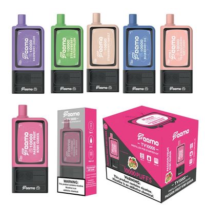 Batteria 650mAh POD Vapore usa e getta con oltre 10000 fiocchi e 5% di forza Nic