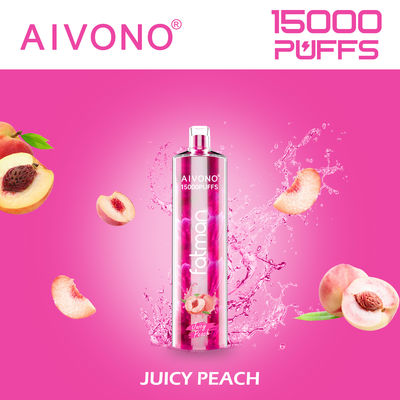15000 Puffs 24 ml Preempiti Vapore usa e getta Tipo C Ricaricabile