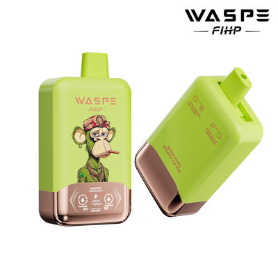 Scatola di vapore a doppia maglia con schermo intelligente WASPE FiHP 40K Puffs