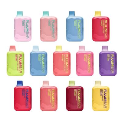 12ml Fluum Bar preriempito 5500 Juice Flavours Vape monouso 650mAh