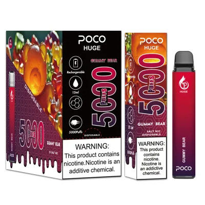 Sigaretta elettronica originale POCO 5000 di Mesh Coil Big Puffs Rechargeable
