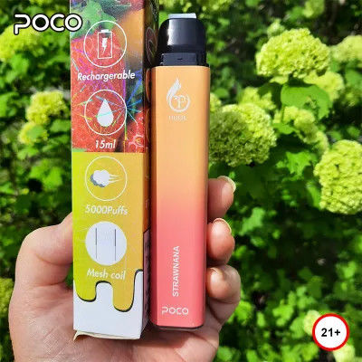 i soffi 75g 5000 escludono la penna eliminabile POCO 5000 del vaporizzatore della sigaretta
