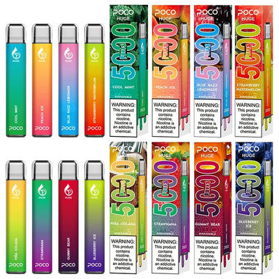 Cigs conditi E-succo POCO eliminabile 5000 di 5% Nic Salt 15ml Vape E