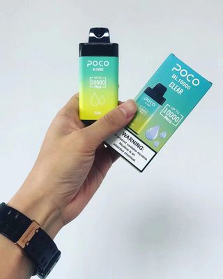 10pcs/box 200pcs/case Big Puff Vape con tipo di carica USB-C e bobina mesh per