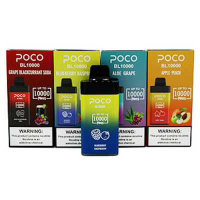 POCO BL10000 Big Puff Preriempito Monouso Vape 20ml 5% Nic 650mAh Ricaricabile