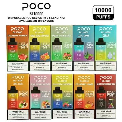 POCO BL10000 Big Puff Preriempito Monouso Vape 20ml 5% Nic 650mAh Ricaricabile