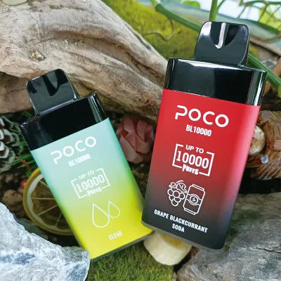 Modello di vaping ad alte prestazioni, grande e puffato, niente POCO 10000 puffs, colore misto Nic 0% per il tuo