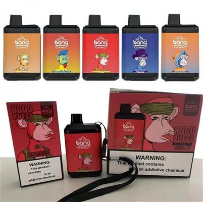 re 8000 soffi di colpo del vaporizzatore di 16ml 650mah Elf ha condito le sigarette elettroniche