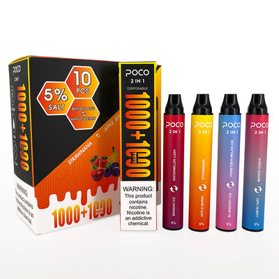 POCO 2 in 1 sistema portatile Mini Disposable Electronic Cigarette 50g del baccello di E-CIG