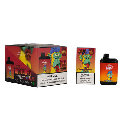 Bang King 8000 Puff Penna Vape usa e getta Ricaricabile E Sigaretta 65g/PC