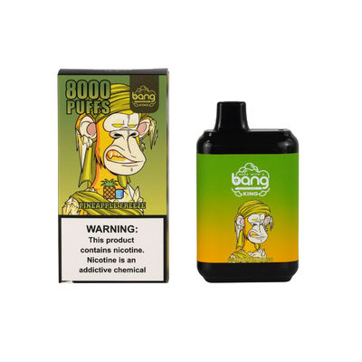 Re 8000 Vape elettronico eliminabile di colpo dell'OEM con 5% Nic Salt