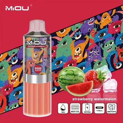 MIOU 9000 E Cig Vape Pod Vape Pod aromatizzato 18ml E-Liquid