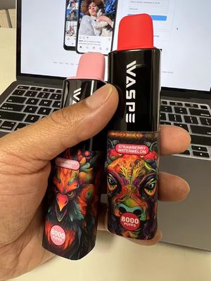 8000Puffs Vape Pen usa e getta con funzione di flusso d' aria e 16 ml di E-Liquid per un vaping facile