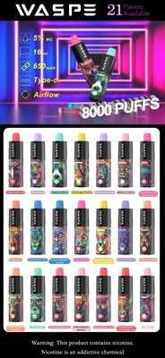 Dispositivo di vaporazione singola per liquidi elettronici da 16 ml 10 PCS/display box per prestazioni ed efficienza