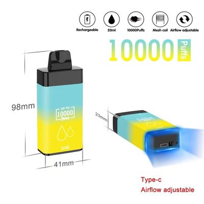 20 ml E Liquid 650mah Tipo C confezione ricaricabile 200pcs per scatola