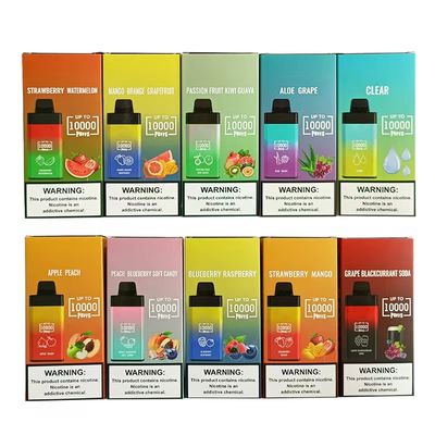 POCO BL10000 Electronic Cig Vape 20 ml Precaricato 5% Nic Batteria 650mAh Ricaricabile