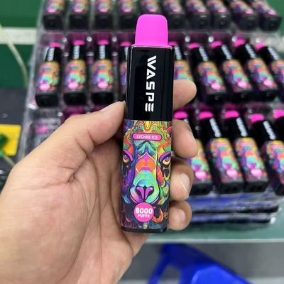 8000Puffs Pen elettronica monouso con porta di ricarica tipo C senza