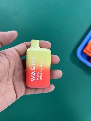 Waspe 5000 PUFFS Vapore ricaricabile usa e getta 13 ml Succo di frutta pre-riempito