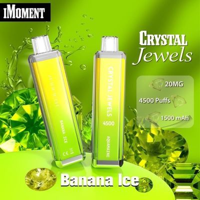 Crystal 4500 Vape Pen usa e getta 20mg Rechargeable Pod Batteria da 1500mah