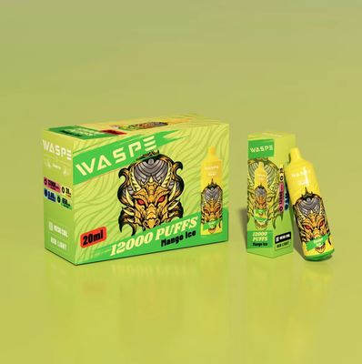 Waspe 12000 Puffs Big Puff Vape Ricaricabile E Cigarette 20 ml liquido