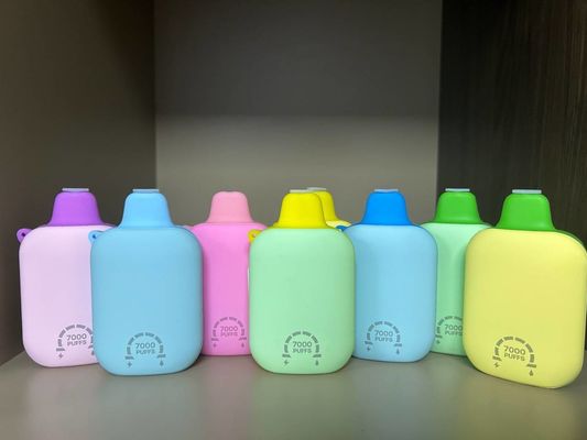 7000 Puffs OEM Vape Smart Screen 12ml 650mAh ricaricabile con 50mg di sale e nicotina