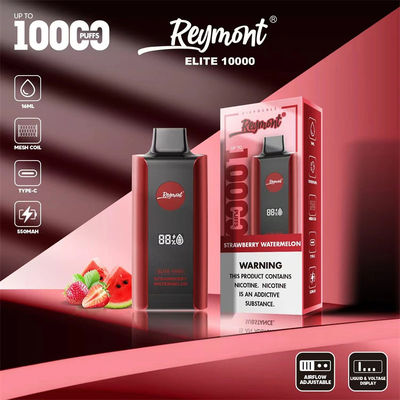 Elite 10000 Puffs Ricaricabile Dispositivo di vaping usa e getta 1.2 ohm Resistenza Maschera bobina 8 Sapore di frutta