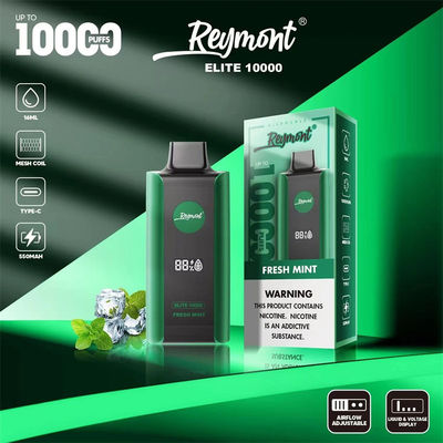 Elite 10000 Puffs Ricaricabile Dispositivo di vaping usa e getta 1.2 ohm Resistenza Maschera bobina 8 Sapore di frutta