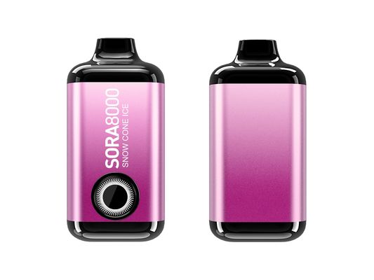 Sora 8000 Puff Ricaricabile E Cigarette Mix Frutta Falvores Vape Pen Usa e getta