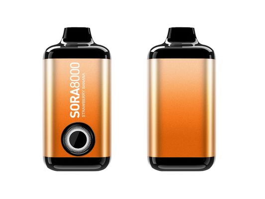 14 ml Sora 8000 Disposable Vape Bar 1.1 ohm Mesh Coil 650mah tipo-C ricaricabile
