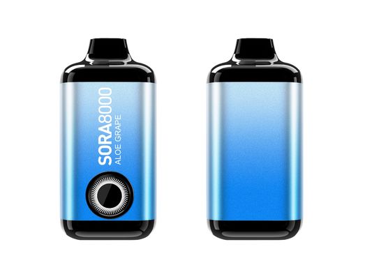 Sora 8000 Puffs Mesh Coil Preempted Disposable Vape With Airflow 5% Nic