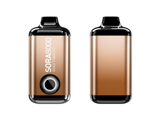 Sora 8000 Puffs Mesh Coil Preempted Disposable Vape With Airflow 5% Nic