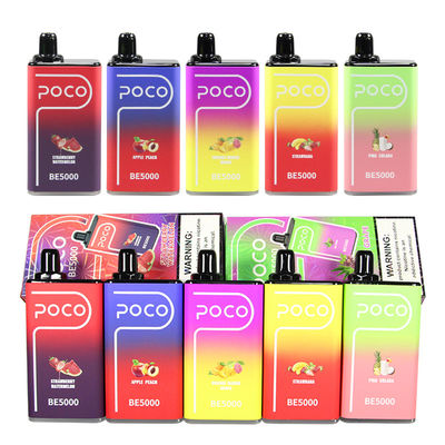 POCO BE5000 Vape Disposable Vape Device 14 ml E-Liquid 1.2 ohm Coil 1200mah