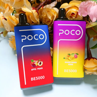 POCO BE5000 5000 Puffs Vape Pen usa e getta Sapore di frutta Sigaretta elettronica