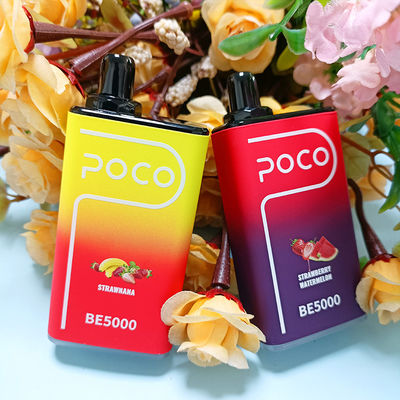 POCO BE5000 5000 Puffs Vape Pen usa e getta Sapore di frutta Sigaretta elettronica