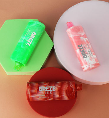BREZE STIIK BS8500 Vapore usa e getta Grande puff 17ml Succo di frutta preriempito Batteria da 600mAh