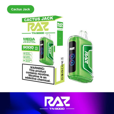 5% 50 mg di nicotina USA Vape con porta di ricarica Micro USB e resistenza di 1,2 ohm