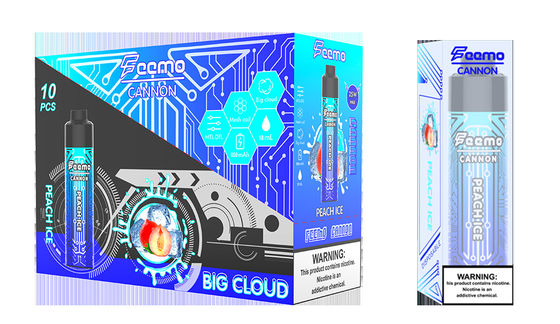 120g DTL Big Puff Tipo C ricaricabile con ricarica Tipo C per ricarica rapida