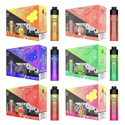 Big Puff Vape 10 Sapori 120g Cartone Confezione di Trasporto per la tua vetrina Vape