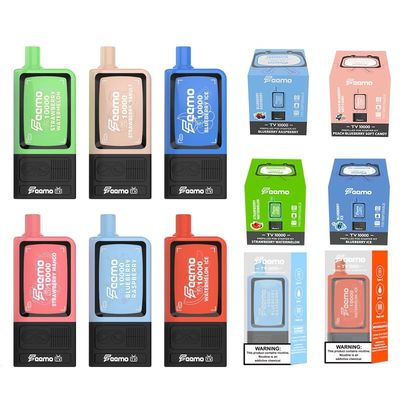 Batteria 650mAh POD Vapore usa e getta con oltre 10000 fiocchi e 5% di forza Nic
