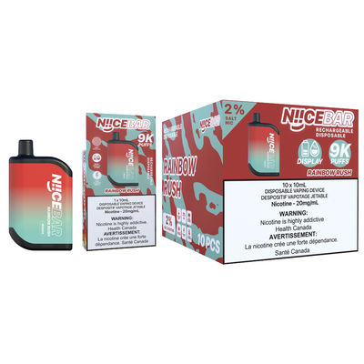 Experience 9000puffs Big Puff Vape con carica USB Tipo-C Capacità di 15 ml di succo