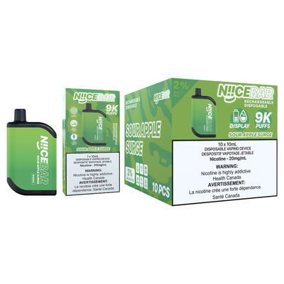 USB Tipo-C carica vapore grande con capacità di 15 ml di succo e 0% di nicotina