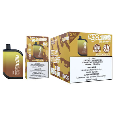 USB Tipo-C carica vapore grande con capacità di 15 ml di succo e 0% di nicotina
