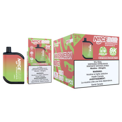 USB Tipo-C carica vapore grande con capacità di 15 ml di succo e 0% di nicotina
