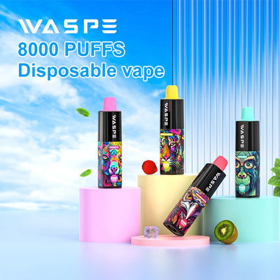 8000Puffs Disposable 16ml E-juice E-cigaretta 10 Sapori per il vaping conveniente