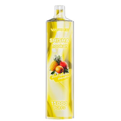 24 Aromi fruttati 0% Nic Tipo C Port di ricarica con capacità di 25 ml di succo
