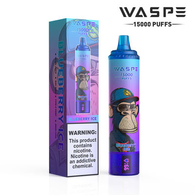 Capacità di 22 ml di succo di frutta Vape con batteria da 650 mAh e resistenza da 0,8 ohm 15000 puff