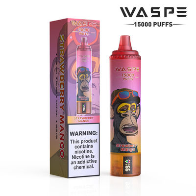 650mAh RGB Light Vape con 22ml di succo di frutta Capacità 0,8 ohm Resistenza 12 Sapori fruttati